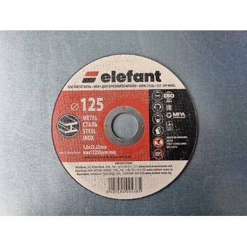 Image 1 of PRO-CRAFT Диск за рязане на метал o125х1.0мм ; 9637elefant