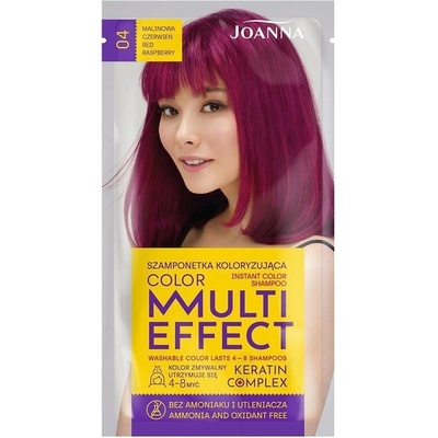 Multi Effect Color farbiaci šampón Malinová červená 004 35 g