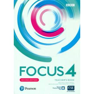 Focus 4 Teacher's Book with Pearson Practice English App (2nd) | Sue Kay (2019)