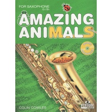 Amazing Animals + CD devět veselých písniček o zvířatech pro saxofon altový/tenorový