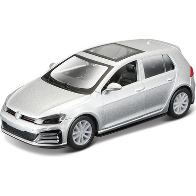 Maisto Volkswagen Golf GTI 2017 stříbrná metalíza 1:38