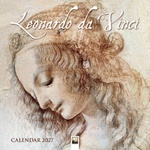 Flame Tree Publishing Leonardo Da Vinci Wall Calendar 2027 (Art Calendar) | WALL