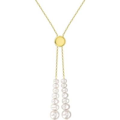 Majya Stříbrný řetízek s přívěskem pozlacený 11162