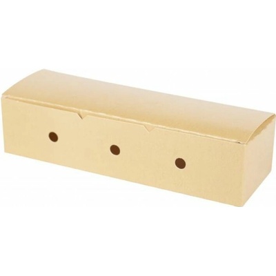 Dimarko Box na hot dog hnedý