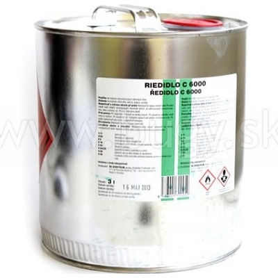 Riedidlo C-6000 - nitrocelulózové (acetónové) riedidlo 3l
