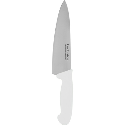TECHNICA Šéfkuchařský nůž HACCP 340 mm, bílý, široká hladká čepel , Silver Line bílý