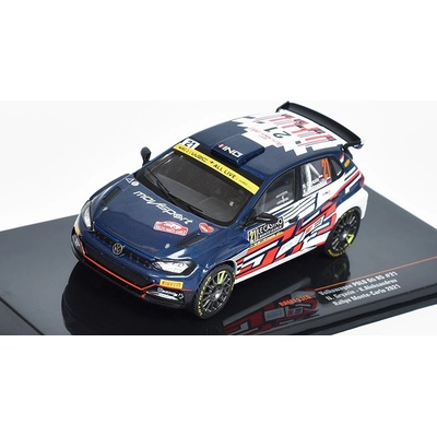IXO Volkswagen POLO GTI R5 21 Rallye Monte-Carlo 2021 Gryazin/Aleksandrov 1:43