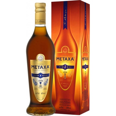 Metaxa 7* 40% 1 l (kazeta)