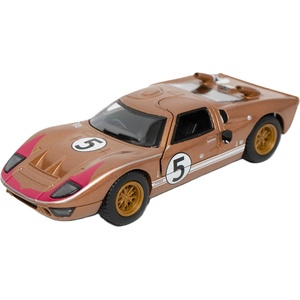 Kinsmart Метална количка Kinsmart - 1966 Ford GT40 MКII, 1: 32, кафява (54100)