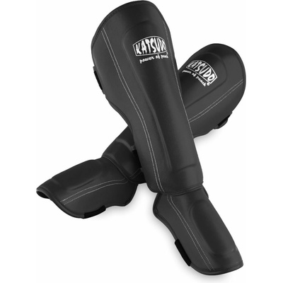 Katsudo Fort II chrániče holení a nártů - černé – Sleviste.cz