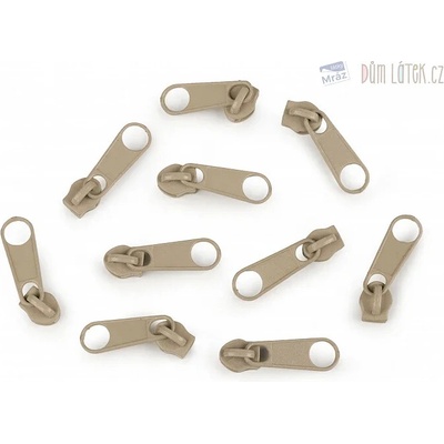 Jezdec ke spirálovým zipům, bez aretace – Zboží Dáma