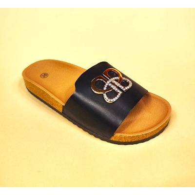 Comer dámske šľapky SAR40 black