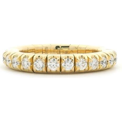 Eternity prsten žlutého zlata s diamanty 2011891