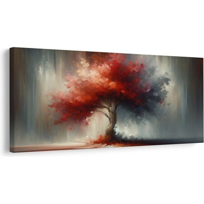 Obraz strom života v mlze - 120x60
