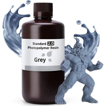 Elegoo Standard Resin V2.0 1KG, Grey (50.103.0061)