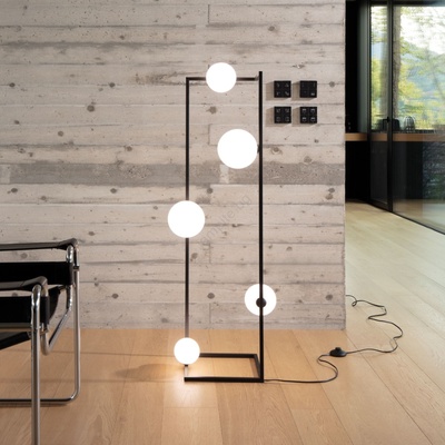 Ideal Lux - LED Лампион ANGOLO 5xG9/3W/230V черен (ID284309)