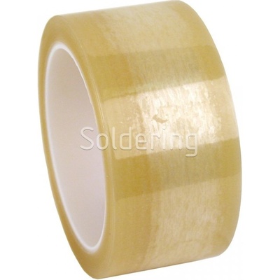 ESD lepicí páska Wescorp, průhledná, celulózová, 48 mm x 65,8 m