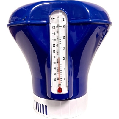 VÁGNER POOL Dávkovací plovák s TEPLOMĚREM - střední