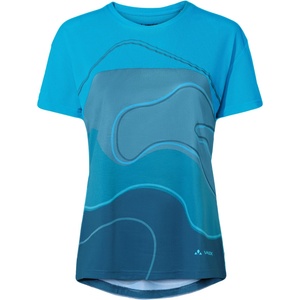 Vaude Дамска фланелка с къс ръкав за колоездене Vaude Women's Moab T-Shirt Vi Sport shirt - Shore Blue - размер 36 (EU) (116-6933-1711)