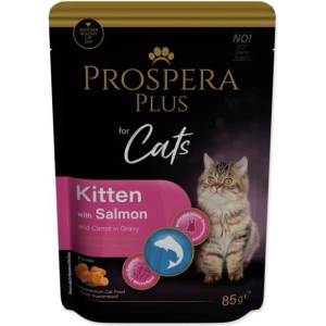 Prospera Plus Пауч Prospera Plus Kitten, сьомга, морков 85g (1513-10100)