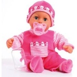Bayer Baby Doll First Words 24 Functions 38cm Pink 93825AA