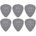 Dunlop 449R 0.60 Max Grip Standard 6 Перце за китара (449R60-6PACK-SET)