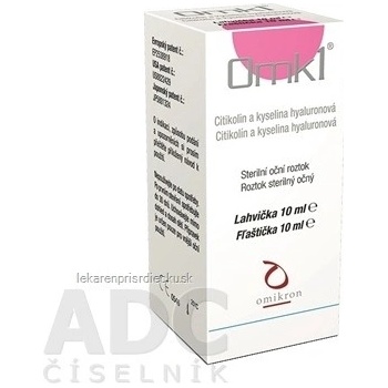 OMK1 sterilný očný roztok 10 ml