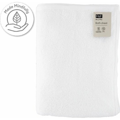 F&F Home white osuška 100 x 140 cm