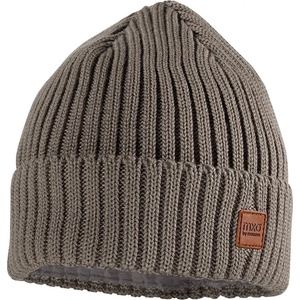 maximo Детска зимна шапка (beanie) maximo Kid's Beanie with Ribbed Turn-up Brim and Lining Beanie - Fossil - размер 51 cm (904-2946-0612)
