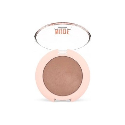 Golden Rose NUDE LOOK matte baked eyeshadow matné oční stíny Caramel Nude 2,5 g
