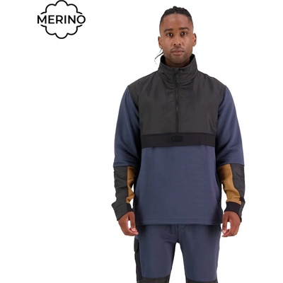 Mons Royale Decade Mid Pullover midnight/black 22/23