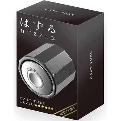 Hanayama Метален логически пъзел Hanayama - Cast Puzzle Tube Huzzle (515097)