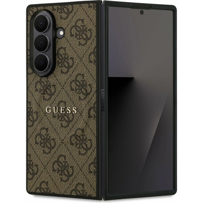 GUESS PU Leather 4G Colored Ring Magnetic Задна корица за Samsung Galaxy Z Fold 7 Brown Guess | Kafyav | МЪЖЕ | UNI