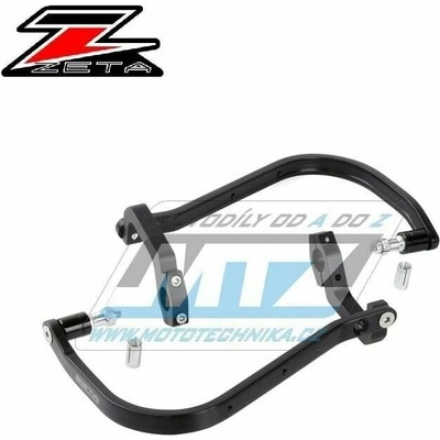Bástry (kryty páček) ZETA Armor Guard Adventure + montážní kit 22 - ZETA ZE72-6001 - pro cestovní endura - barva černá ZE726001