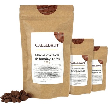 Callebaut Mléčná čokoláda do fontány 37,8% 750 g