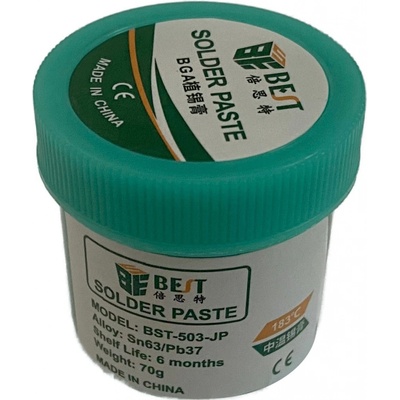 Olovnatá pájecí pasta BEST BST-503-JP 70g (Sn63Pb37) – Zboží Mobilmania