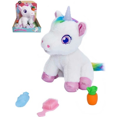 MAC TOYS Interaktívny kúzelný jednorožec 25 cm na batérie