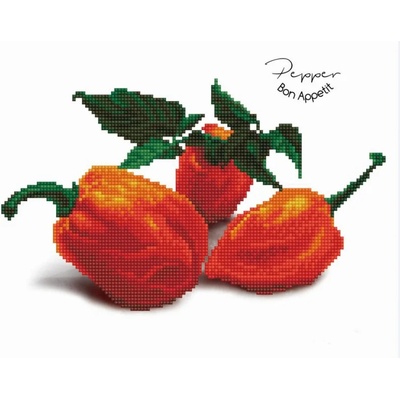 Diamond dotz Пиперки - диамантен гоблен dd5.036