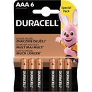 Primárne batérie Duracell BASIC AAA 6ks 10PP100087