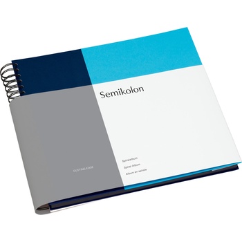Semikolon Фотоалбум Spiral Cutting Edge морскосиньо-син (364850)