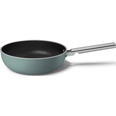 Wok 50's Style II 30 cm, smaragdový