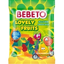 BEBETO LOVELY FRUITS - želé směs ovoce 80 g