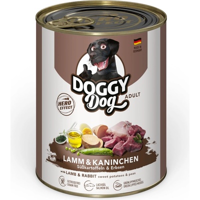 Doggy Dog Adult jehněčí a králík 6 x 800 g