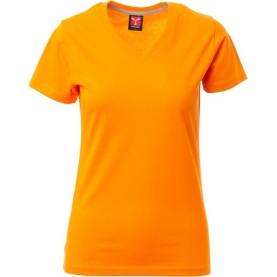 Dámské tričko V-NECK LADY ORANŽOVÁ