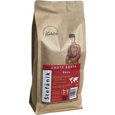 KÁVOHOLIK Štefánik Peru 1 kg