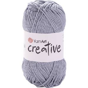 YARNART Creative 244 Grey Плетива прежда (Creative 244)