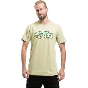 Meatfly Мъжка тениска Meatfly Fitti Olive Light Meatfly | Zelen | МЪЖЕ | S