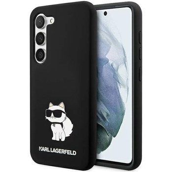 KARL LAGERFELD Гръб Karl Lagerfeld Liquid Silicone Choupette NFT Case за Samsung Galaxy S23 - Черен