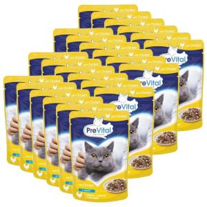 PreVital Cat Консерва пиле в сос 24 x 100 г