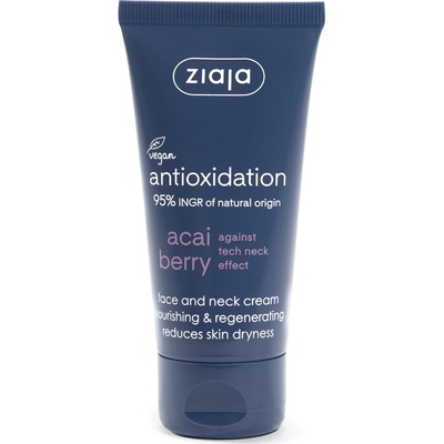 Ziaja Acai Berry vyživujúci regeneračný krém na tvár a krk 50 ml